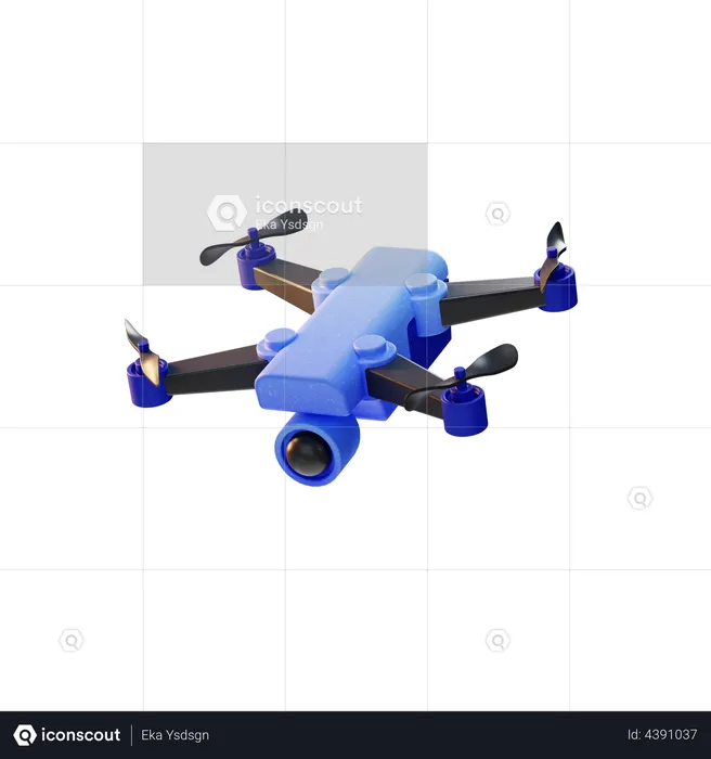 Drone  3D Illustration