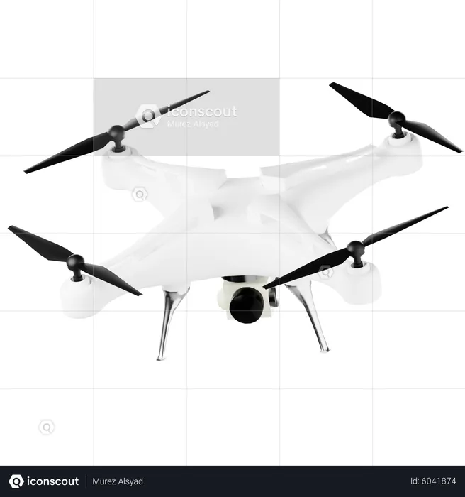 Drone  3D Icon