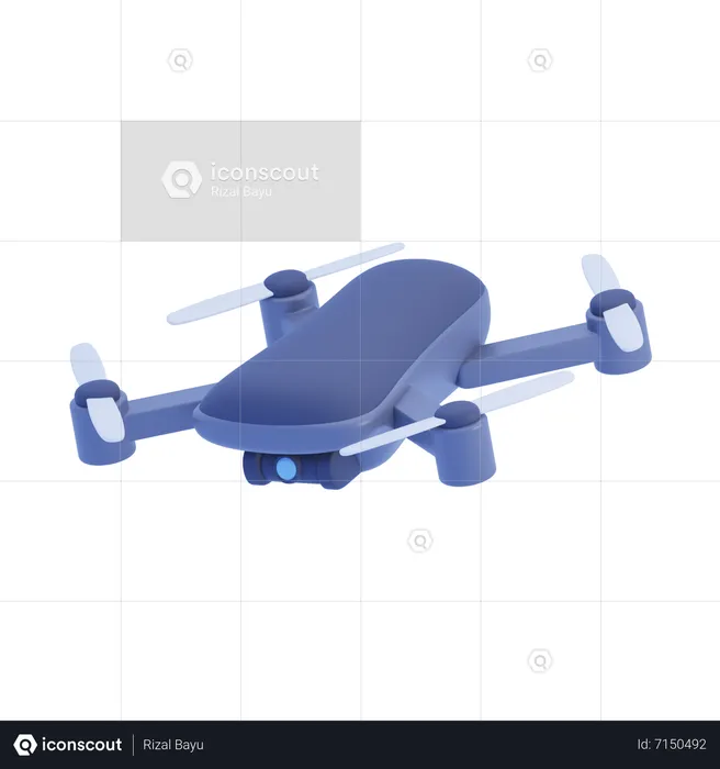 Drone  3D Icon