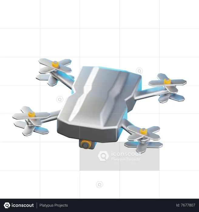 Drone  3D Icon