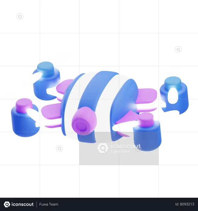 Drone  3D Icon