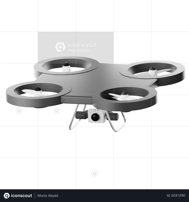 Drone Camera  3D Icon