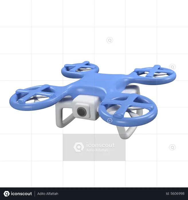 Drone Camera  3D Icon