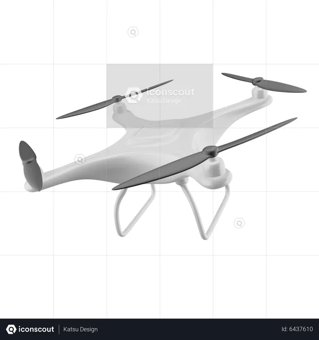 Drone Camera  3D Icon