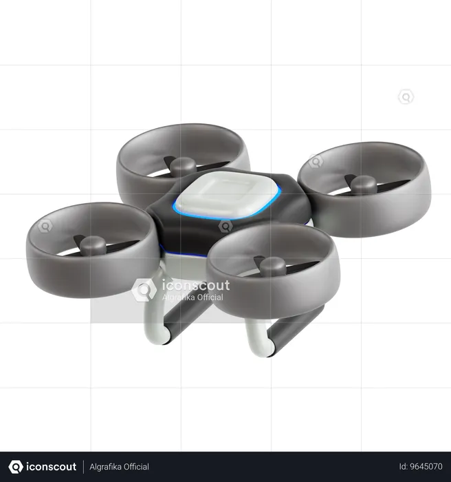 Drone Camera  3D Icon