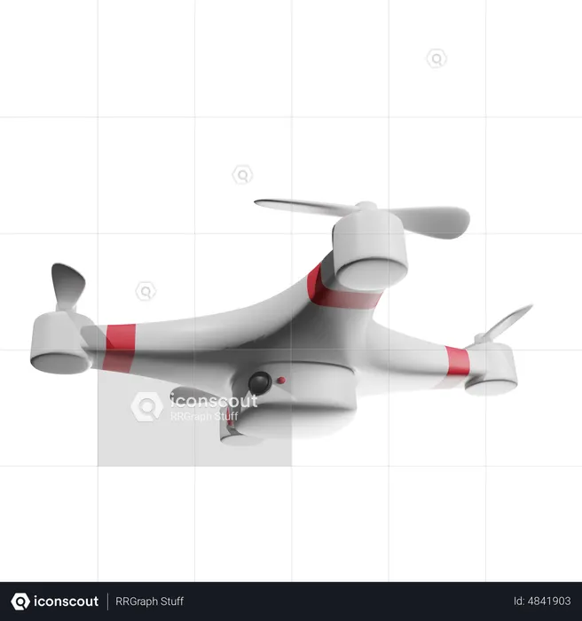 Drone Camera  3D Icon