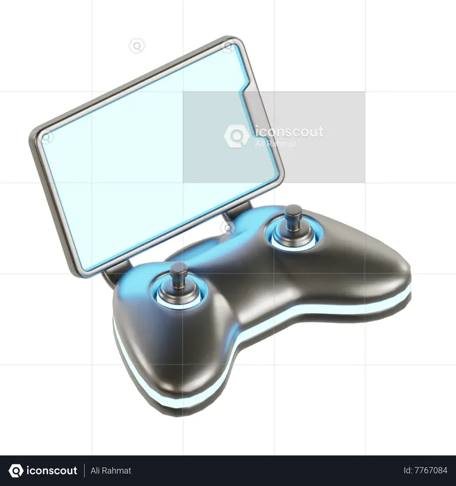 Drone Control  3D Icon