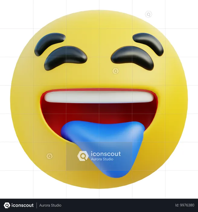 Drooling Emoji Emoji 3D Icon
