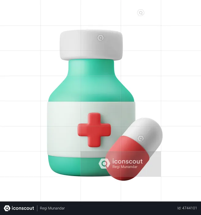 Drug Medicine  3D Illustration