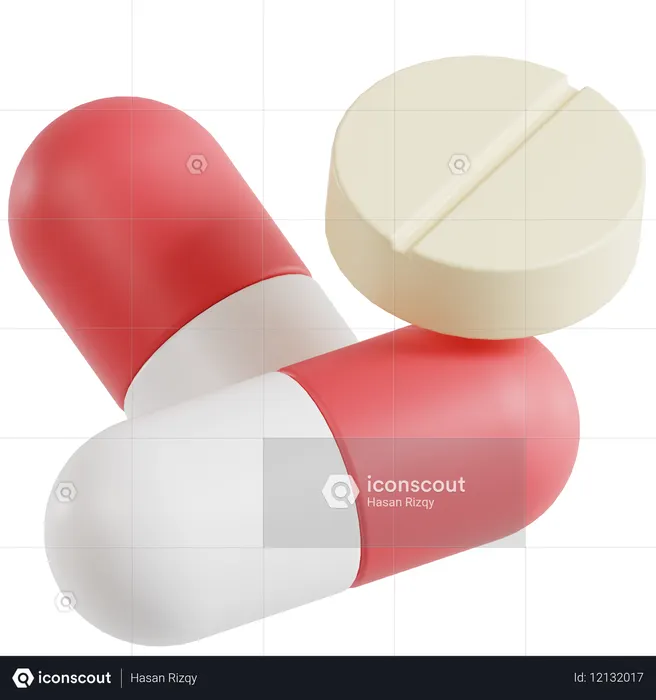 Drugs  3D Icon