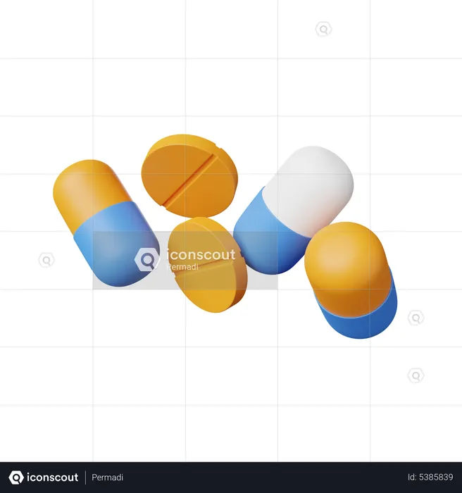 Drugs  3D Icon