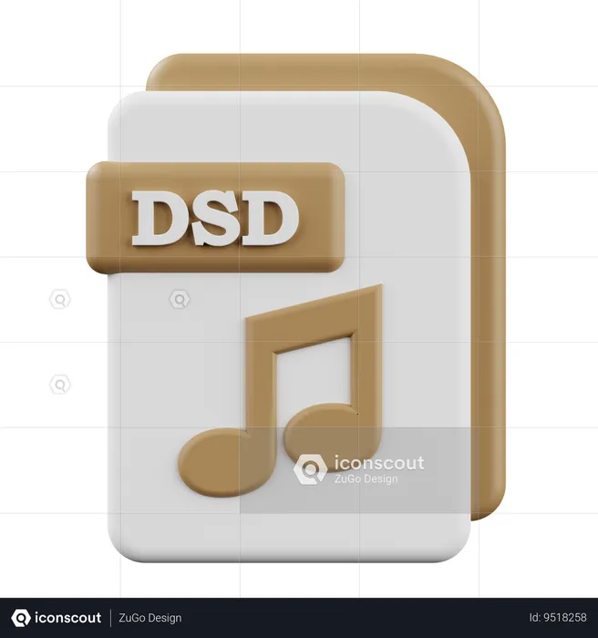 DSD  3D Icon