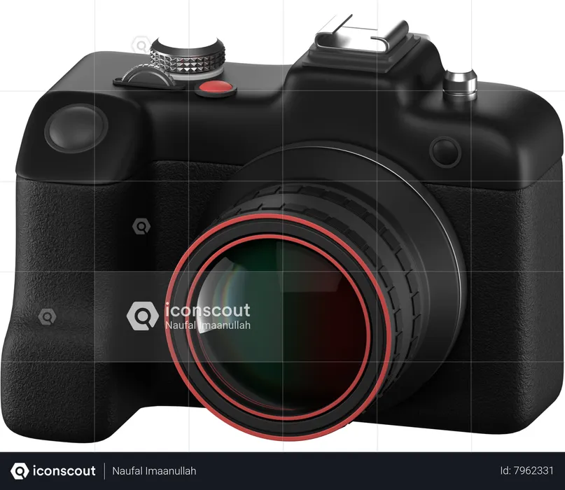 Dslr Camera  3D Icon