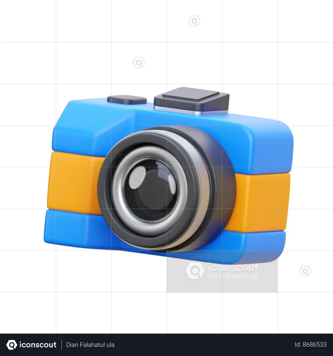 Dslr Camera  3D Icon