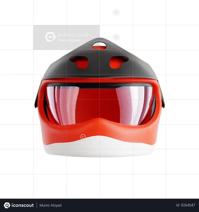 Dual Sports Helmet  3D Icon
