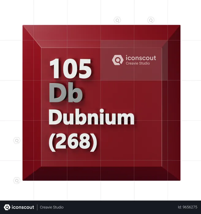 Dubnium  3D Icon