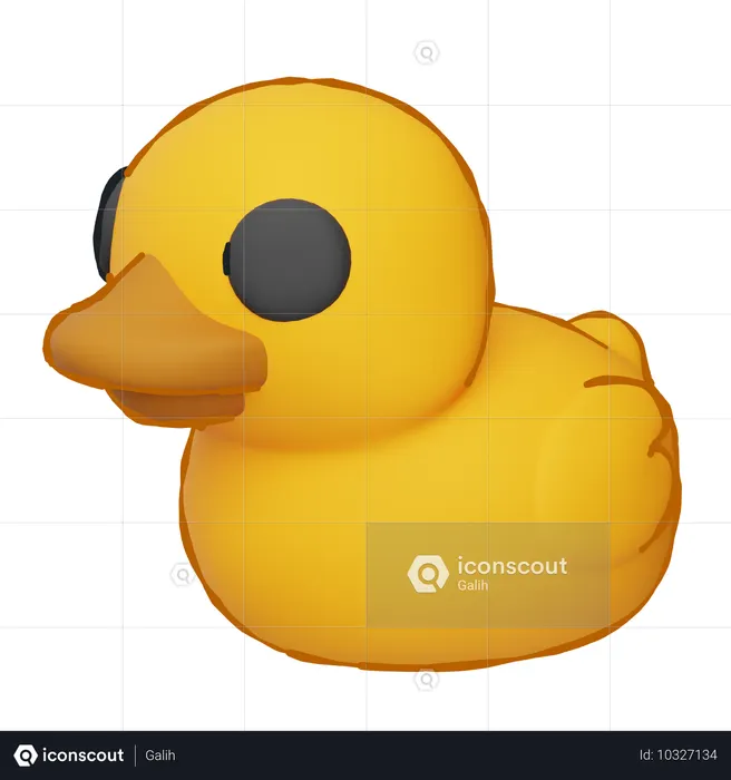Duck  3D Icon