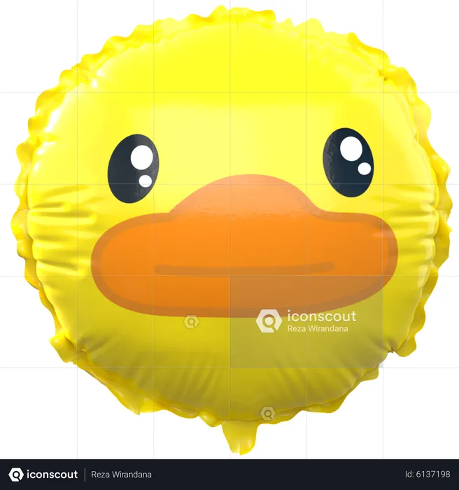Duck Ballon  3D Icon