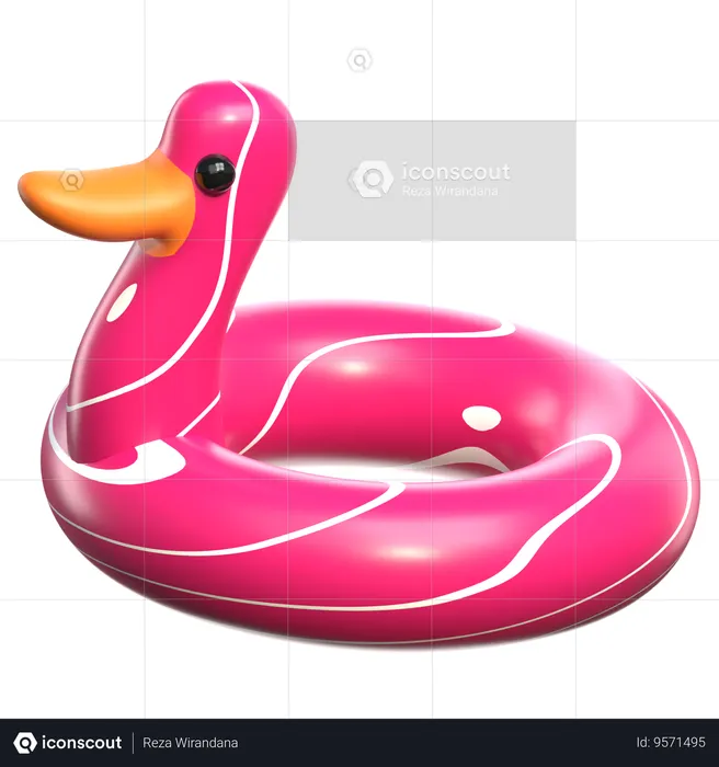 Duck Balloon  3D Icon