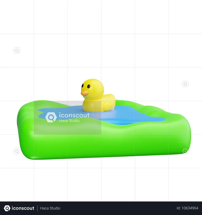 Duck Pond  3D Icon