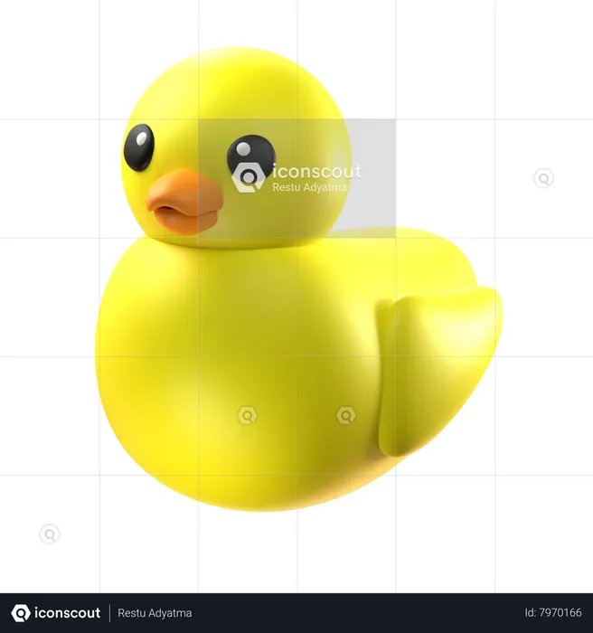 Duck Toy  3D Icon