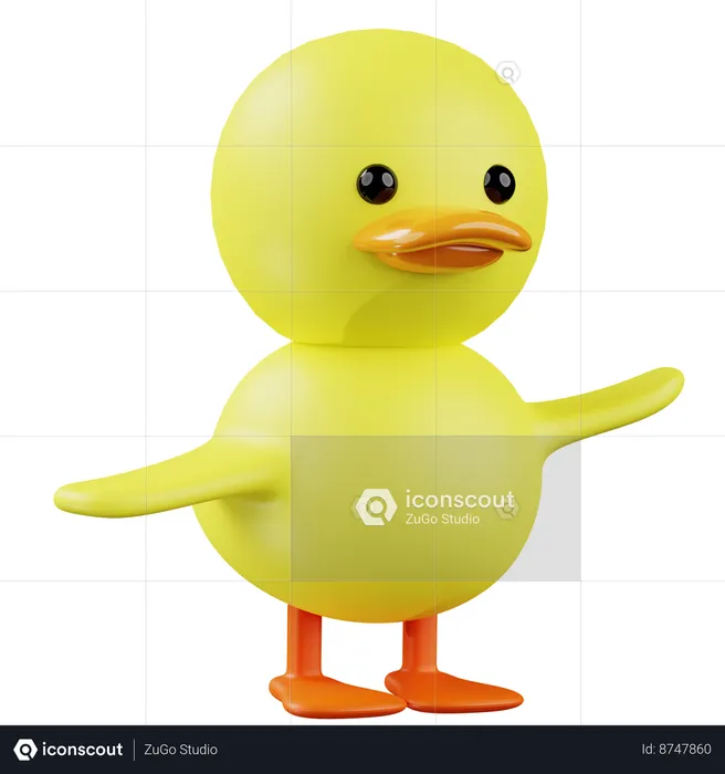 Duckling  3D Icon