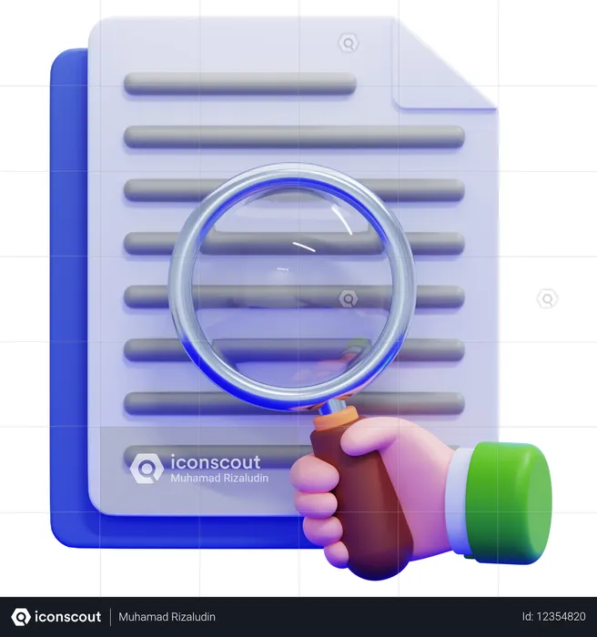 Vérifications nécessaires  3D Icon