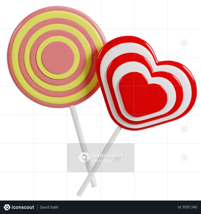 Dulces delicias de San Valentín  3D Icon