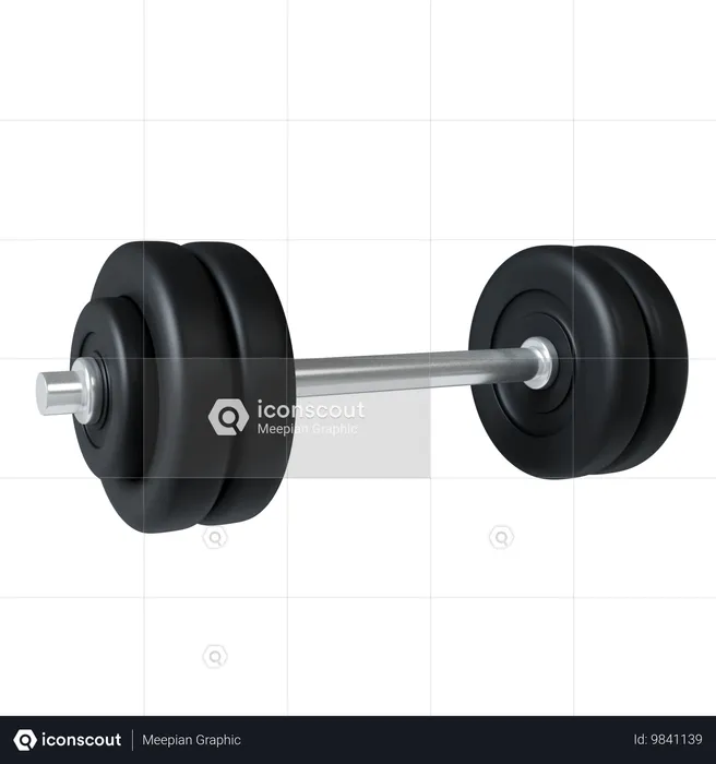 Dumbbell  3D Icon