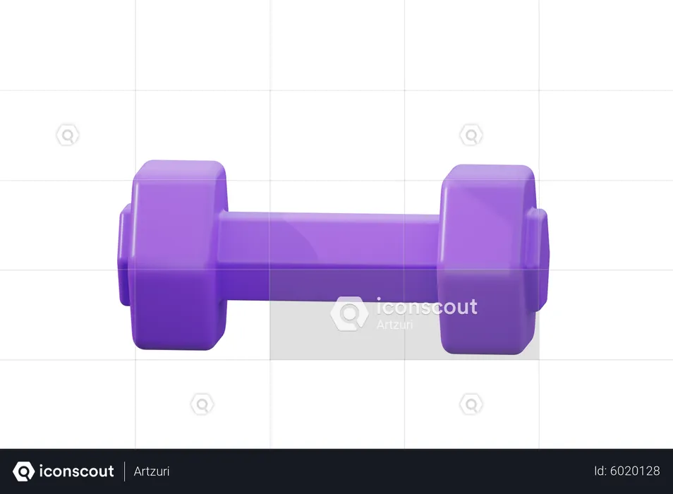 Dumbbell  3D Icon