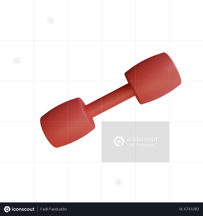 Dumbbell  3D Icon