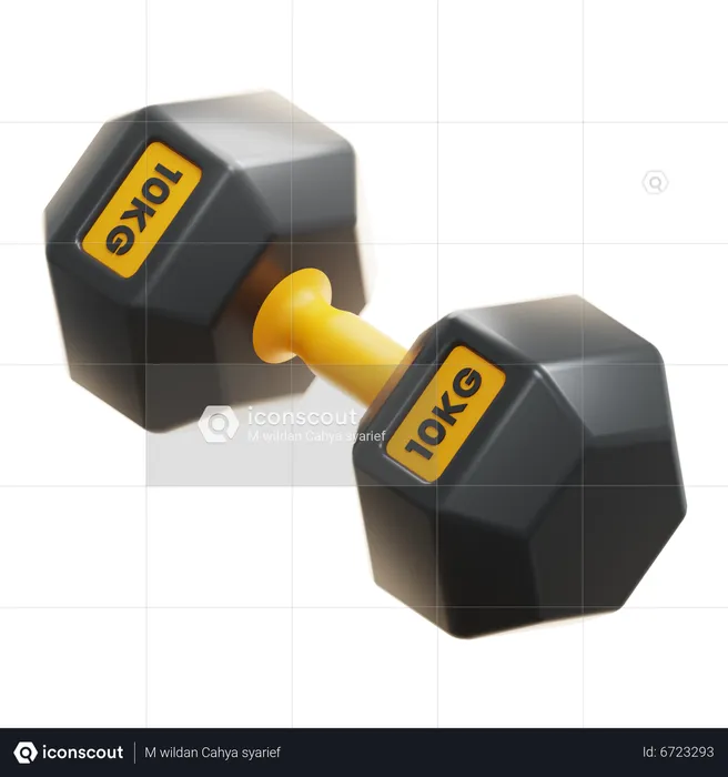 DUMBELL  3D Icon