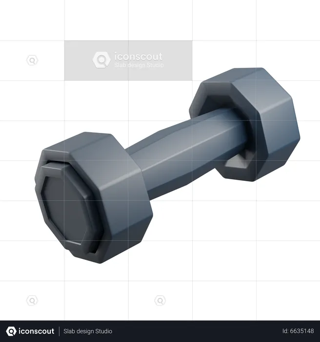 Dumbell  3D Icon