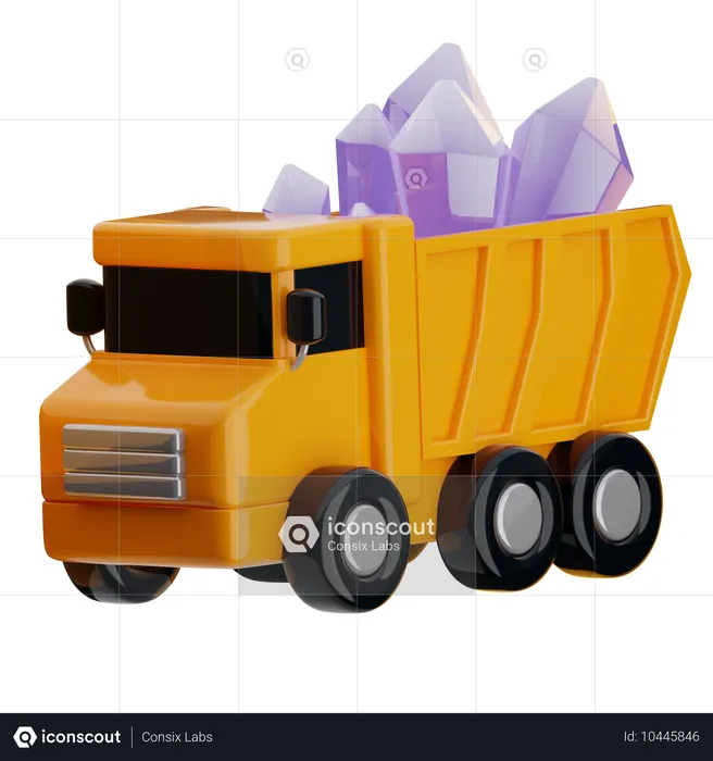 Dump Truck  3D Icon