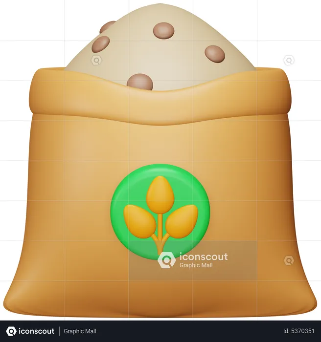 Düngersack  3D Icon