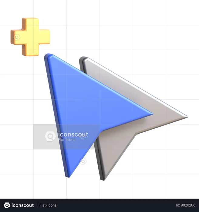 Dupliquer  3D Icon