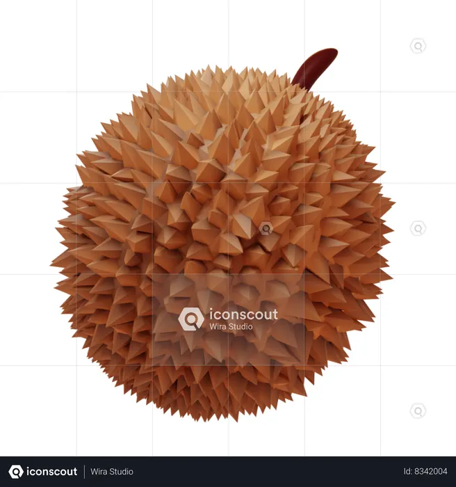 Durian  3D Icon