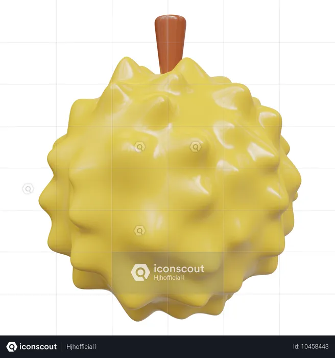 Durian  3D Icon