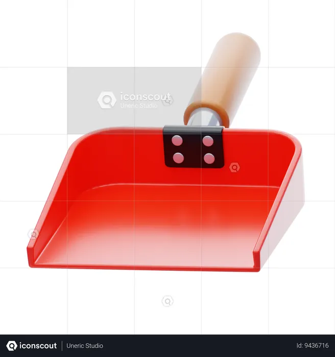Dustpan  3D Icon