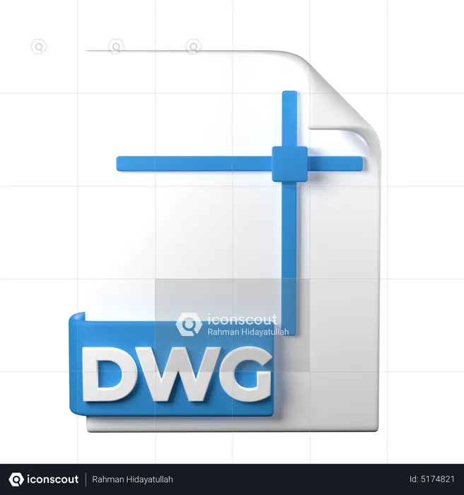 DWG File  3D Icon
