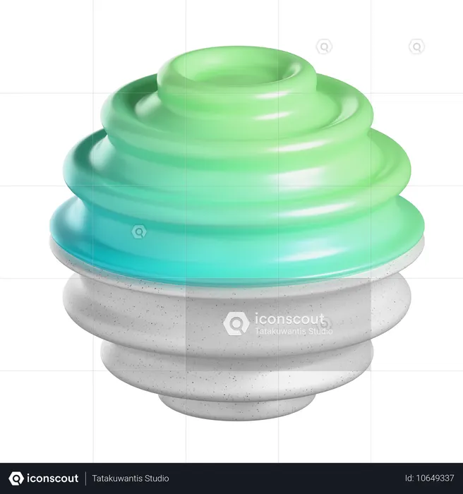 Dynamic Sphere  3D Icon