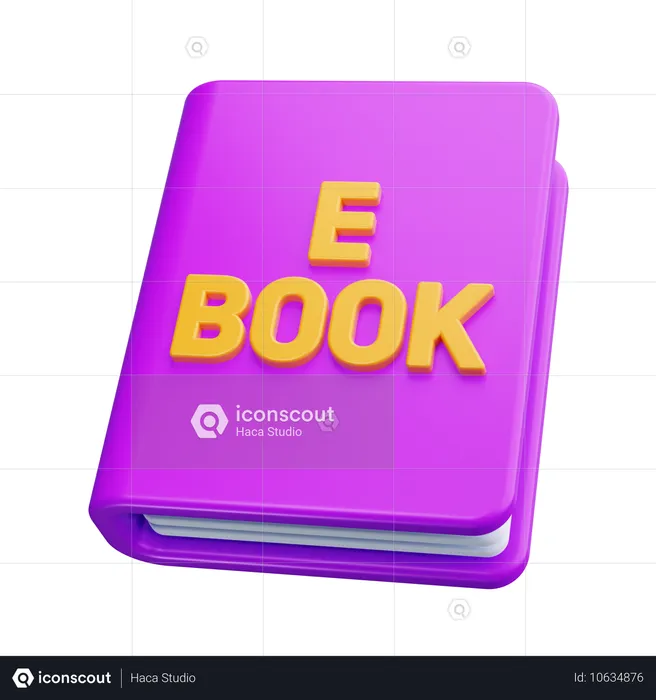 E-Book  3D Icon