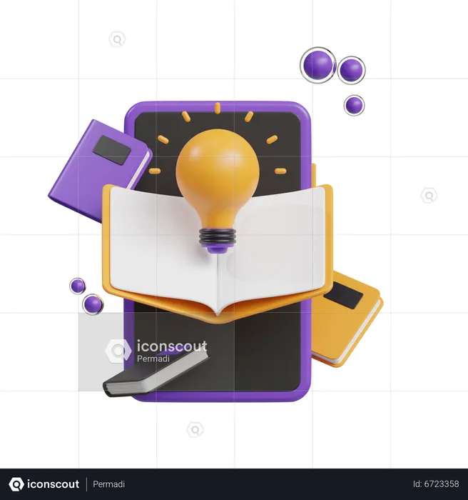 E-book  3D Icon