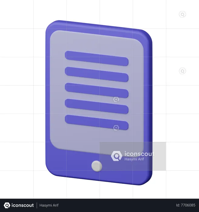 E-book  3D Icon