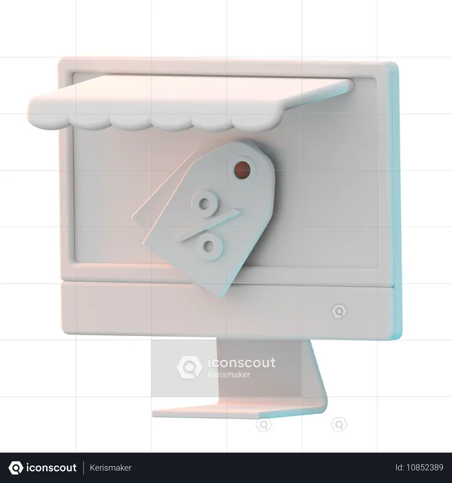 E-Commerce  3D Icon