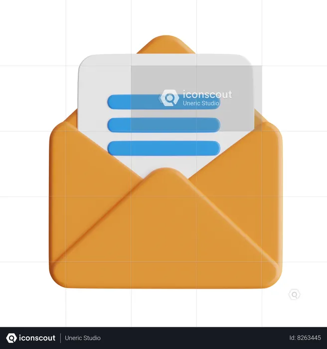 E-mail  3D Icon