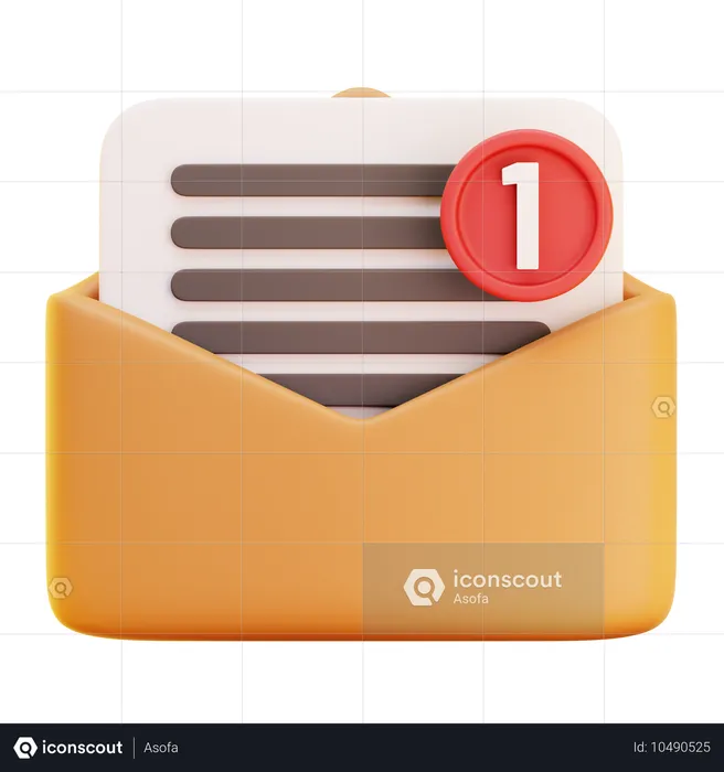 E-mail  3D Icon