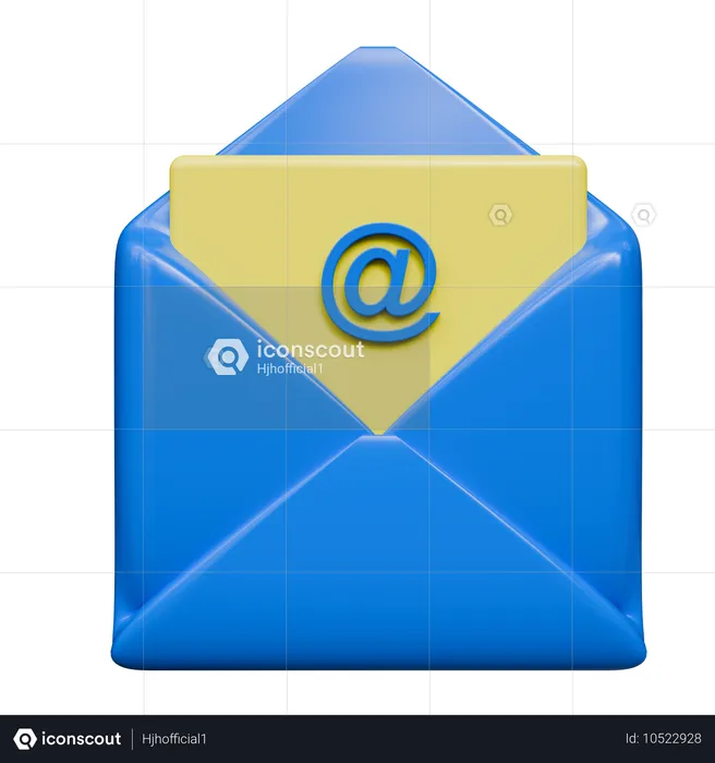 E-mail  3D Icon