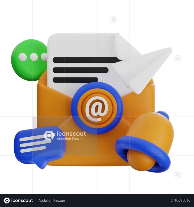 E-mail  3D Icon