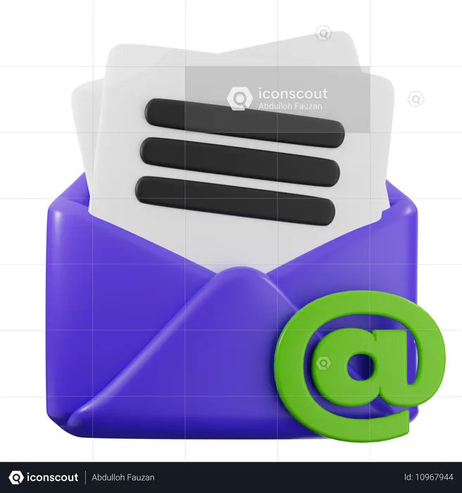 E-mail  3D Icon